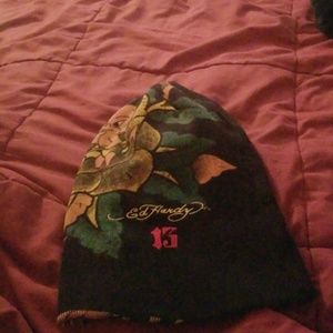 MEN'S 100% COTTON BLACK1 SIZE ED. HARDY SKI MASK!!